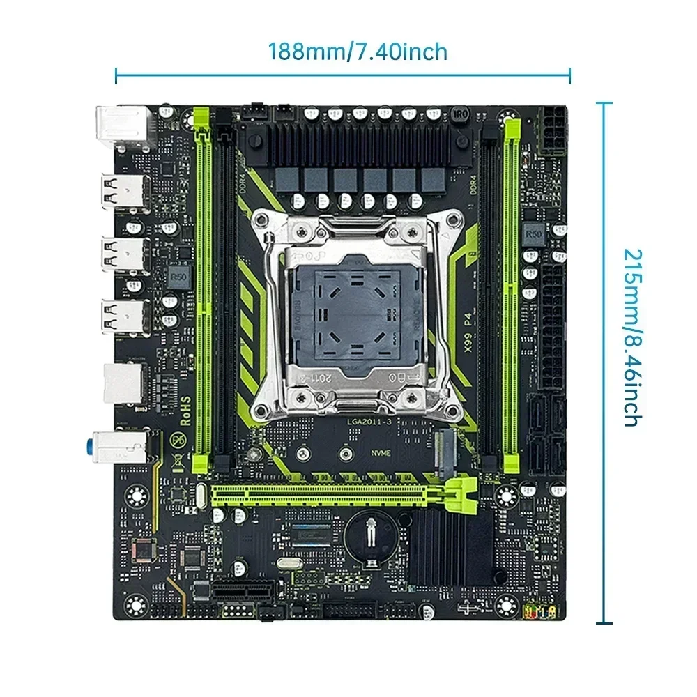 SOYO X99 Motherboard Set With  - огляд і ціна 128Gb Ddr4 Ecc Lrdimm 3200Mhz